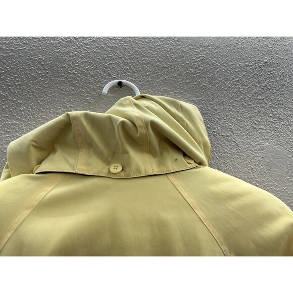 Women Braetan Yellow Button Up Hooded Jacket Size Medium - Picture 14 of 16